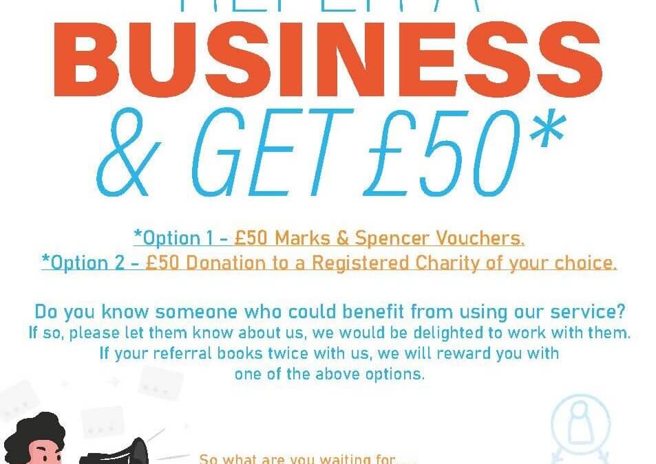 Refer A Business!
